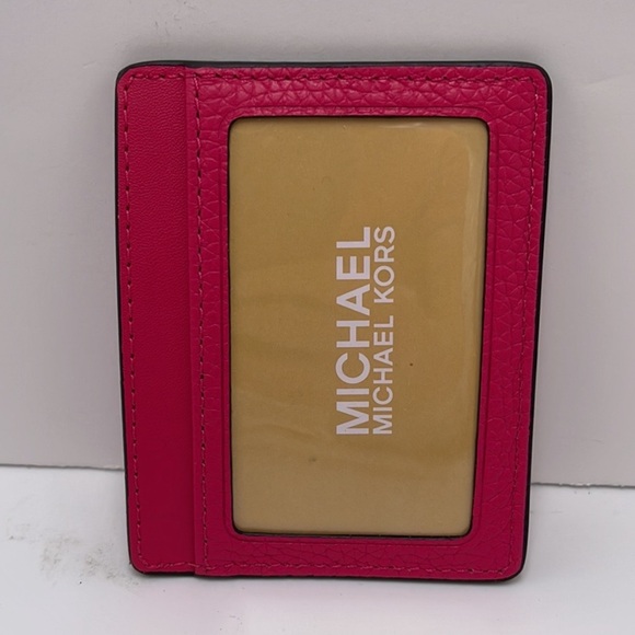 MICHAEL KORS
Large Pebbled Leather Card Holder Case
Electric Pink
NWT - Picture 3 of 16